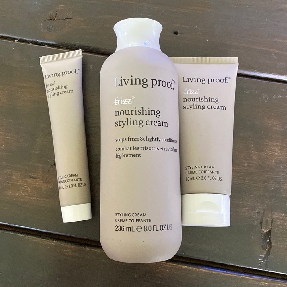 Bundle Living Proof No Frizz Nourishing Styling Cream